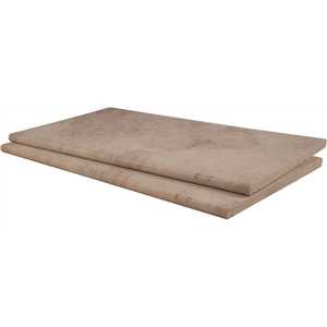 MS International, Inc LCOPNISABEI1324 13 in. x 24 in. Isabela Beige Porcelain Pool Coping (26-33 sq. ft./Pallet) - pack of 26