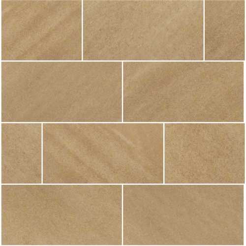 6 in. x 12 in. Quartcity Beige Matte Porcelain Paver Tile (600- sq. ft./pallet) - pack of 600