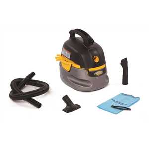 BLACK+DECKER 4 Gal. Poly Wet/Dry Vacuum with Blower Port and Hose