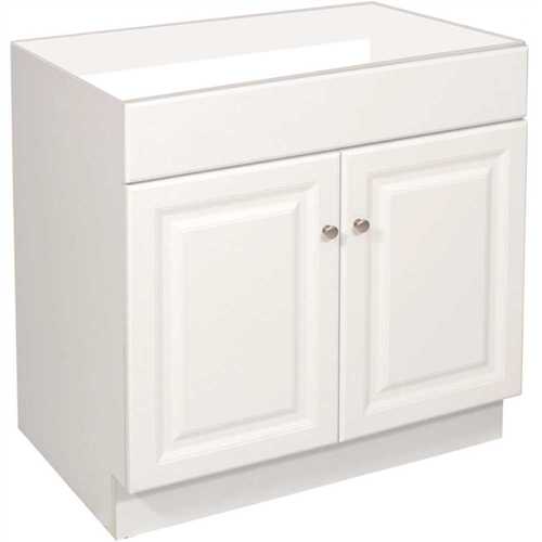 Design House 597146 Wyndham 30 in. 2-Door Bath Vanity Cabinet Only in White (Ready to Assemble)