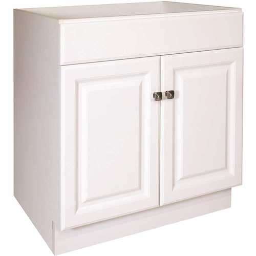 Design House 597153 Wyndham 30 in. 2-Door Bath Vanity Cabinet Only in White (Ready to Assemble)