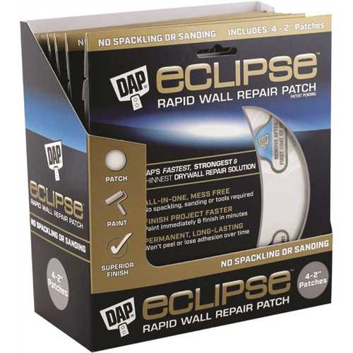 DAP 7079809162 Eclipse 2 in. Wall Repair Patch - pack of 12