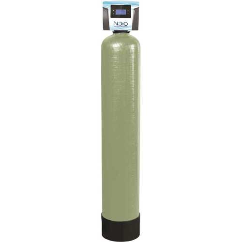 NOVO 15055001 489 Series Whole House Iron and Sulfur Water Filtration System 489AIO-100 in Natural Tank