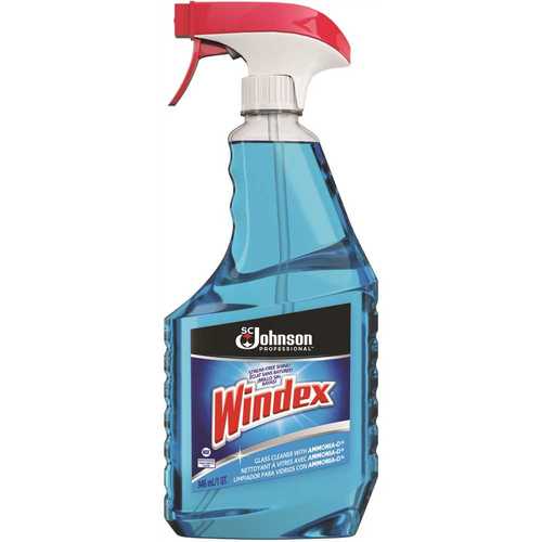 WINDEX 322338 32 oz. Glass Cleaner with Ammonia-D - pack of 8