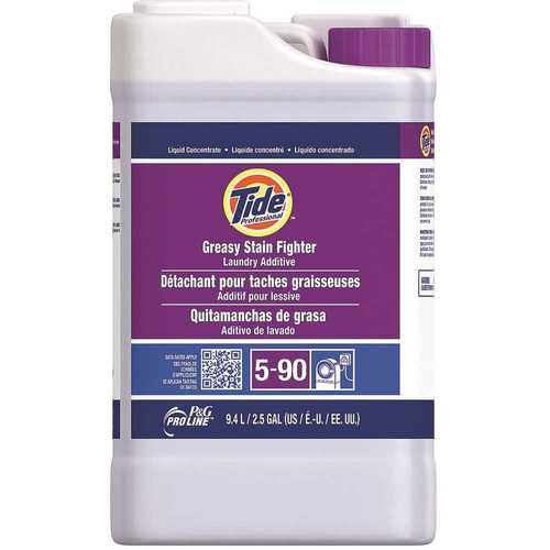 TIDE 003700025026 Professional 320 oz. Greasy Stain Fighter Fabric Stain Remover Opaque Blue