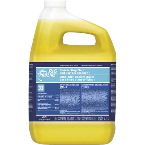 Pro Line 003700002038 1 Gal. #33 Disinfecting Floor and Multi-Surface Cleaner