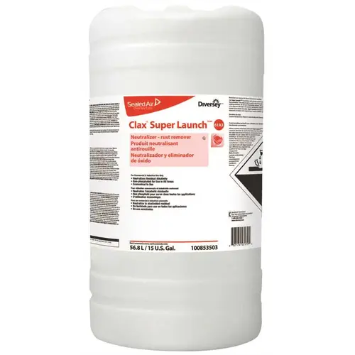 CLAX 100853503 15 Gal. Drum Super Launch 61a3 Laundry Sour