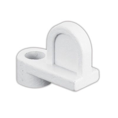 White 1/8" Die Cast Window Screen Clips - Carded