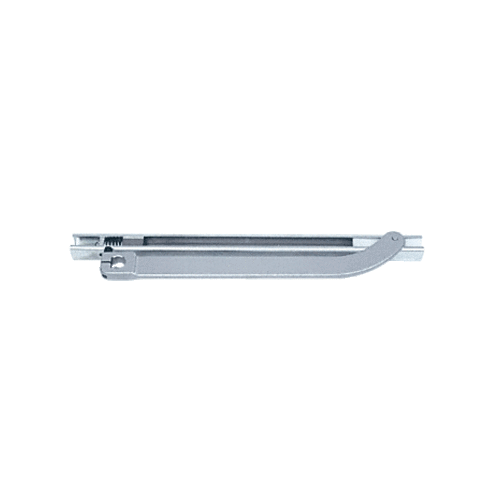 CRL CRL8010J0XAL Aluminum Offset Arm Assembly with Mortise Type Slide - Track for 7/8" Deep Rail