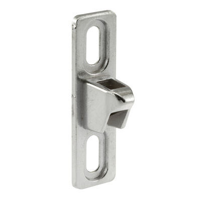 CRL E2040 Chrome 3/4" Wide Lock Keeper with 1-11/16" Screw Holes