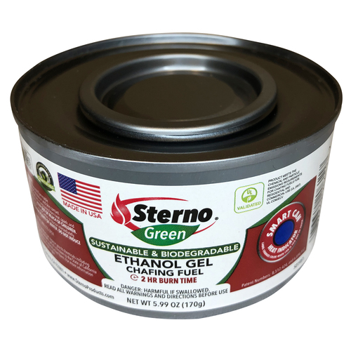 STERNO 20612 TWO HOUR GREEN ETHANOL GEL CHAFING FUEL
