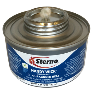 STERNO 10364 4 HOUR HANDY WICK TWIST CAP CHAFING FUEL