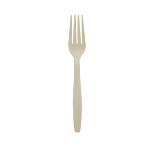 THE SAFETY ZONE CPSHWFKIWA1 HEAVY WEIGHT POLYSTYRENE INDIVIDUALLY WRAPPED FORK ALMOND