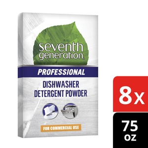 SEVENTH GENERATION 000000000067528 PRO DISHWASHER POWDER FREE AND CLEAR