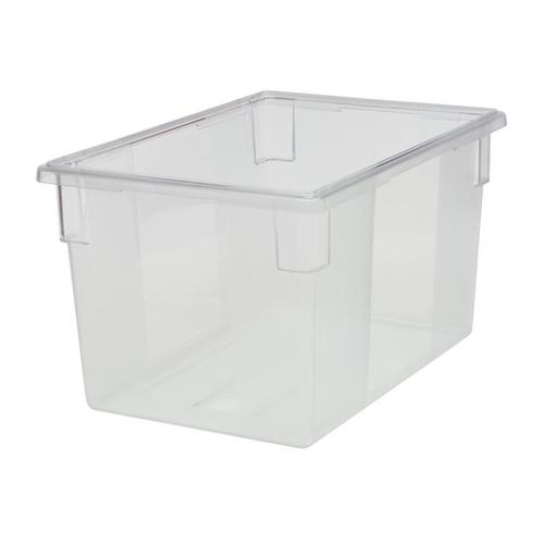 Rubbermaid Commercial Products Food Box 21.5G Clear, 1 Count
