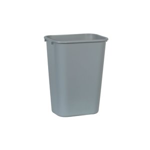 Commercial trash can Rubbermaid wastebasket rectangle
