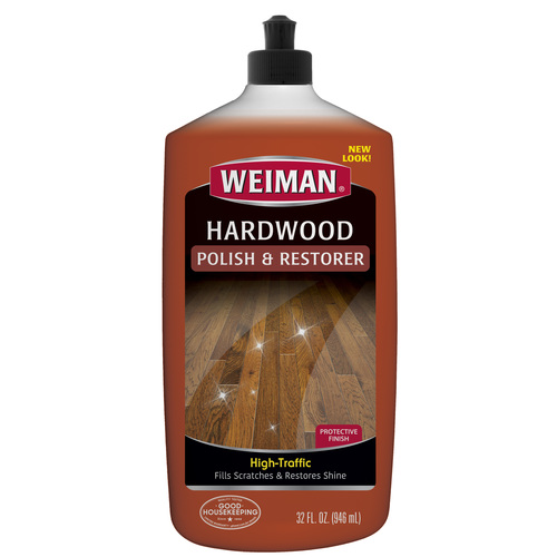 Weiman Products Hardwood Polish & Restorer, 32 Fluid Ounces