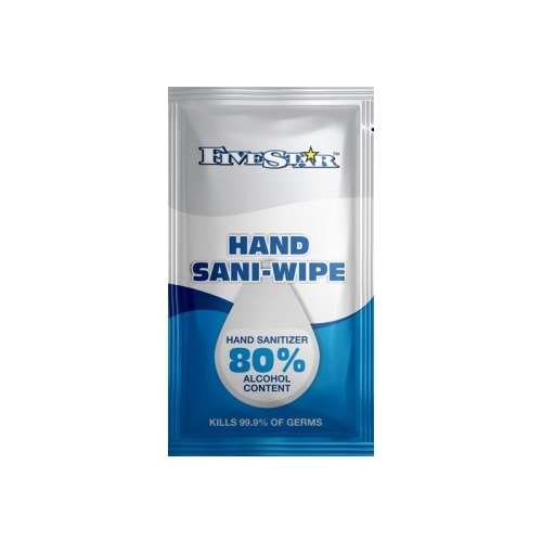 HAND SANITIZING WIPE 80% ALCOHOL ANTISEPTIC