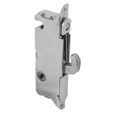CRL E2199 1/2" Wide Stainless Steel Round End Face Plate Mortise Lock with 45 Degree Keyway for W&F Doors