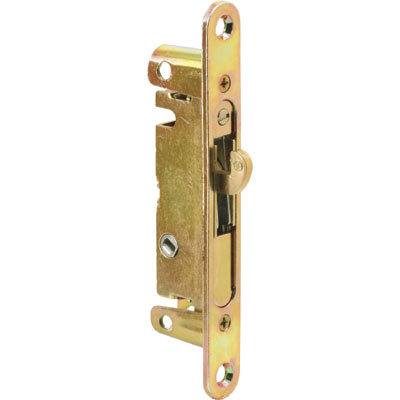 CRL E2468 3/4" Wide Mortise Lock 5-3/8" with Screw Holes with 45 Degree Keyway