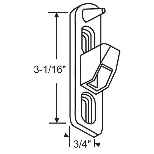 PATIO DOOR KEEPER PDK 26