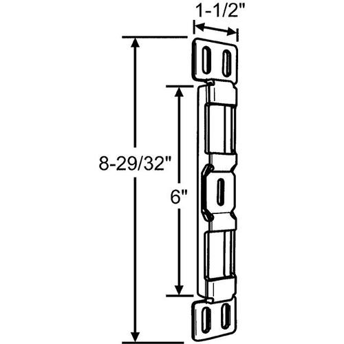 STAMPED STRIKE FOR 2PT LOCK WHITE