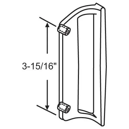 PD HANDLE PULL BROWN