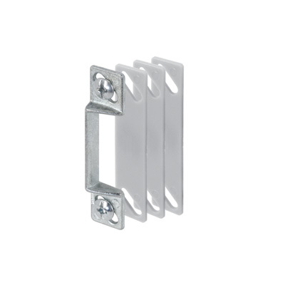 Aluminum Latch Strike with Shims