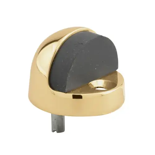 Brass Cast Brass Floor Mounted High Profile 1/2" Base Dome Stop