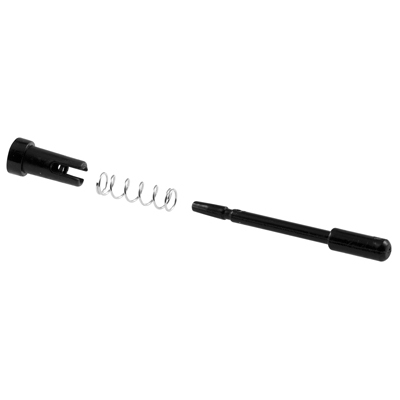 Black Nylon Plunger Latches for 3/4" x 1/4" or 5/16" Screen Frame - Carded