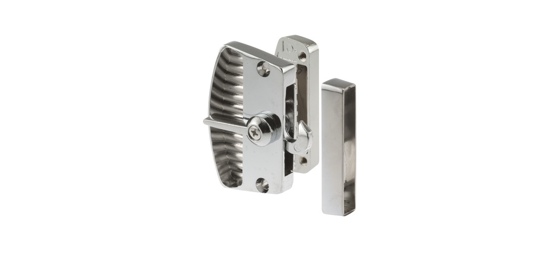 door hardware Black Sliding Screen Door Latch and Pull With 23/8