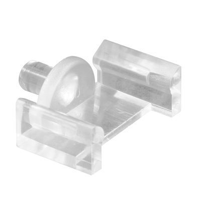 CRL L5839 Clear 5/8" x 1/2" Window Grid Retainers - Carded - pack of 6
