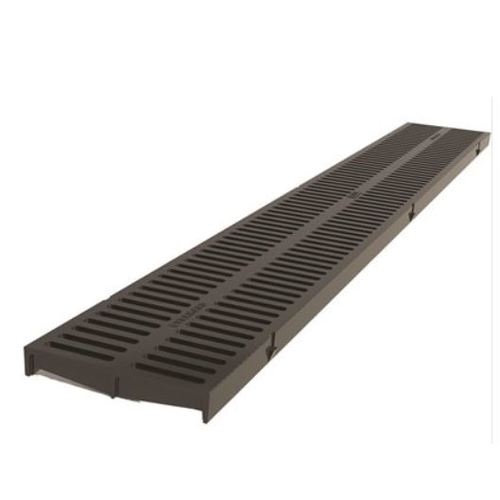 U.S. TRENCH DRAIN 83520 Compact Series Black Replacement Grate to suit 5.4 in. W x 3.2 in. D x 39.4 in. Grid only
