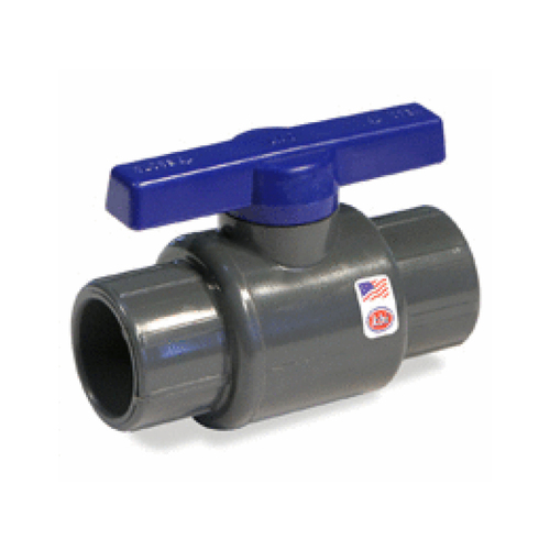 2" Sch80 Lo-torque Ball Valve Gray