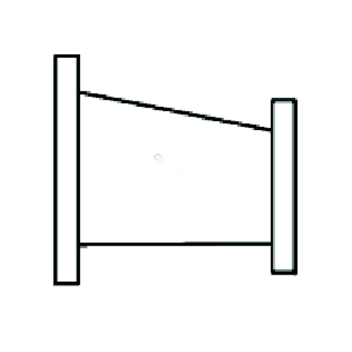 12x8 Flange Eccentric Reducer