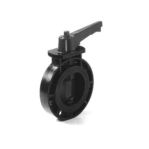 American Granby Co PBFV6 HANDLE Butterfly Valve PVC 6 Handle, Color: Black, Size: 6", Pressure Rate: 150 psi