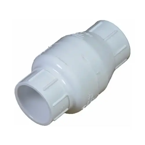 3" Swing Check Valve S X S White