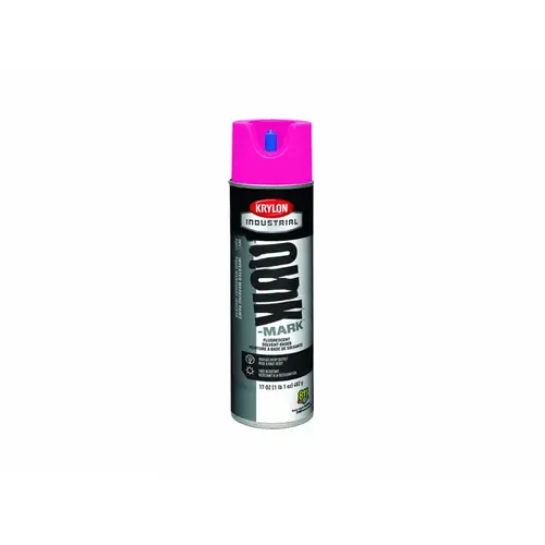 17oz Pink Krylon Quickmark Survey Marking Paint