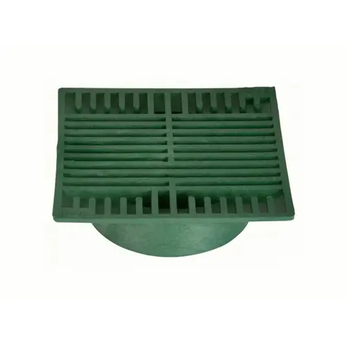 Nds 8" Square Grate Green