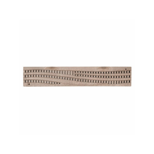 24" Sand Decorative Wave Spee-d Channel Grate