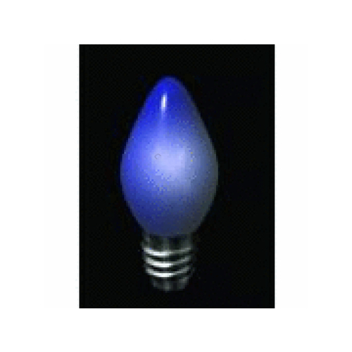 VILLAGE LIGHTING CO|TREEKEEPER V-10222 Village Lighting Blue Ceramic Opaque C7 Bulbs