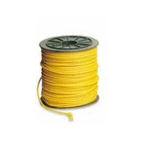 STANDARD GOLF COMPANY 37100 Standard Golf .25" Poly Rope Yellow 1000'