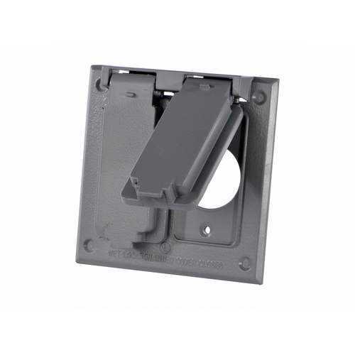 ORBIT INDUSTRIES INC 2C-2S 2-gang Cover Plate 2 Switches