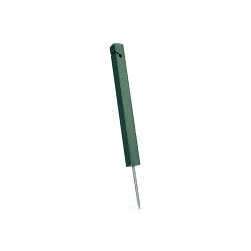 Par Aide 12" Gre Rope Stakes W Spikes Green