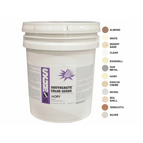 Southern Grouts & Mortars CGPI 5gal Ivory Color Guard Plus Stain Sealer