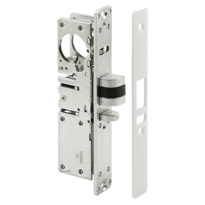 Aluminum Swinging Door Deadlatch With 1-1/8" Backset