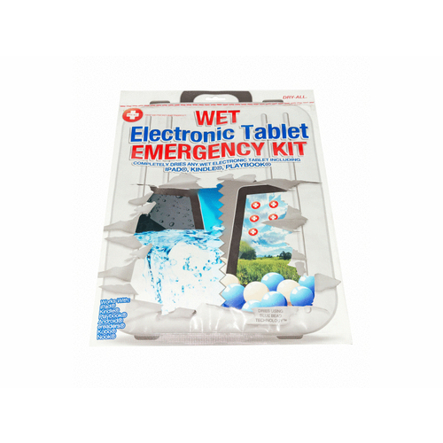 Emergency Kit  Wet Electronic Tablet Sgl Use