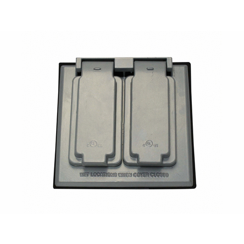 ORBIT INDUSTRIES INC 2C-2D 2-gang Cover Plate 2 Duplex