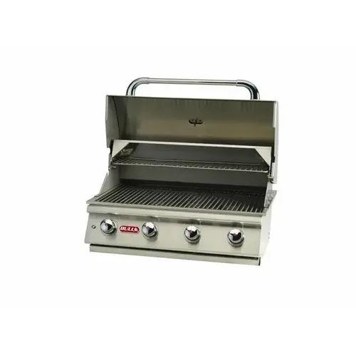 30" Liquid Propane Lonestar Stainless Steel Gas Grill Head - 4 Burner