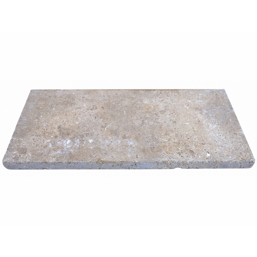 Atlantic Stone Source 2131 12"  12" 3 Cm Noce Tumbled Paver